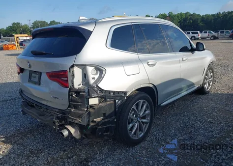 2019 BMW X3 Sdrive30I z USA, uszkodzony, nr VIN 5UXTR7C55KLF29952